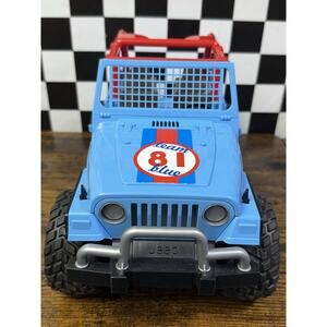 1/16 Blue Jeep Cross Country Racer By Bruder 2541 wrangler - No Doors